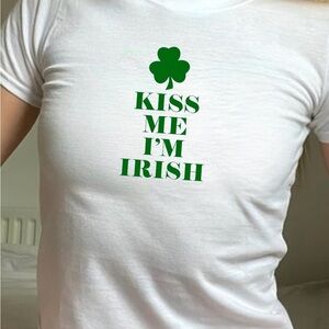 St paddy’s day baby tee